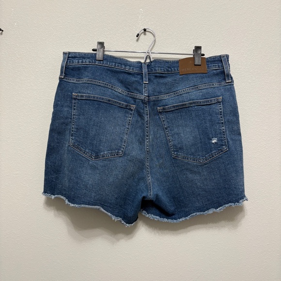 J. Crew High-rise Denim Cutoff Short - 33 - Picture 5 of 6